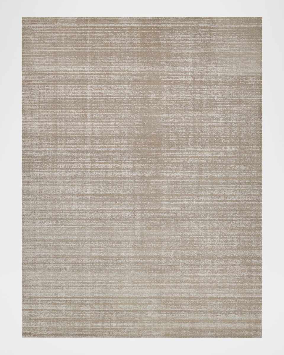 Martelli Modern Hand-Loomed Taupe Rug, 12' x 15'
